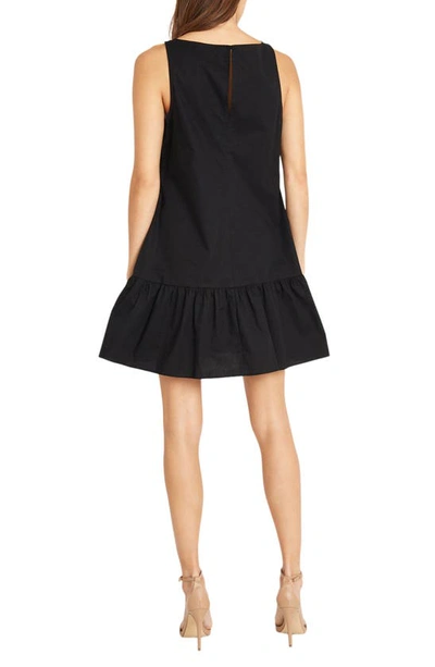 Shop Donna Morgan For Maggy Solid Sleeveless Dress In Black