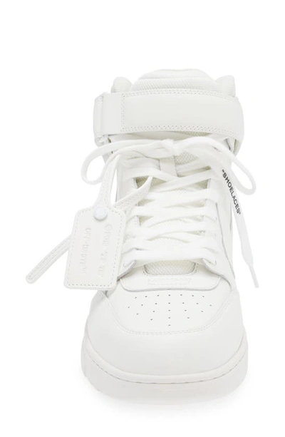 Shop Off-white Out Of Office High Top Sneaker In White White