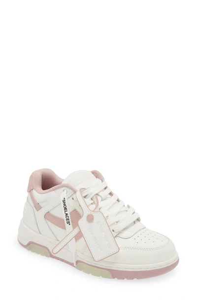 Shop Off-white Out Of Office Sneaker In White/ Pink