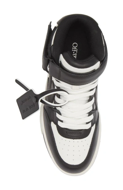 Shop Off-white Out Of Office Mid Top Sneaker In White/ Black