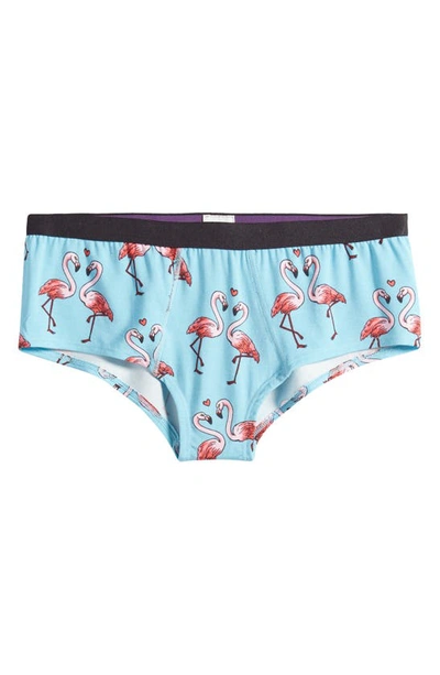 Meundies Cheeky Briefs In Love Birds