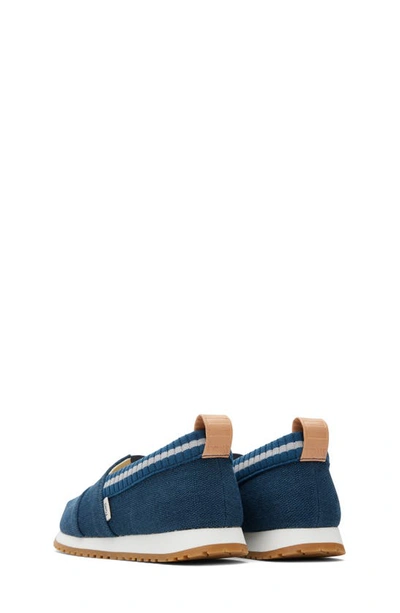 Shop Toms Kids' Alpargata Resident Sneaker In Blue