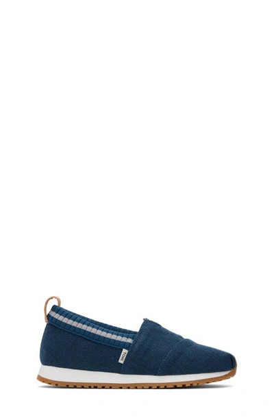 Shop Toms Kids' Alpargata Resident Sneaker In Blue