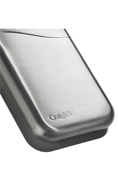 Craighill Summit Card Case In Stainless Steel
