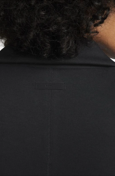 Shop Nike Tech Fleece Reimagined Trench Coat In Black/ Black