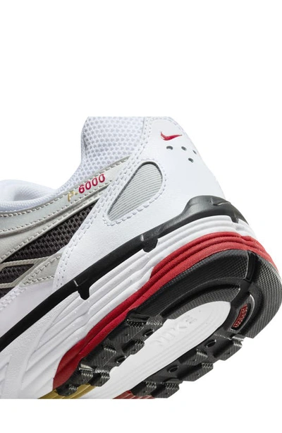 Shop Nike P-6000 Sneaker In White/ Platinum/ Red