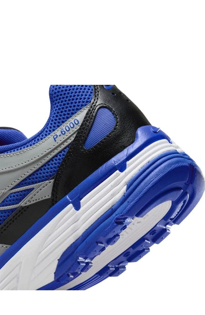 Shop Nike P-6000 Sneaker In Blue/ Black/ Silver/ White