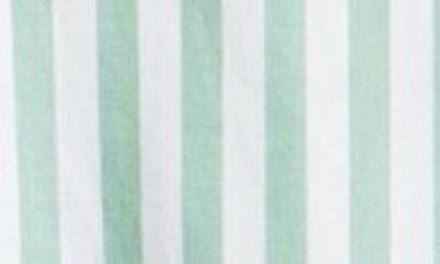 Beachlunchlounge Finley Stripe Button-up Shirt In Sweet Pea