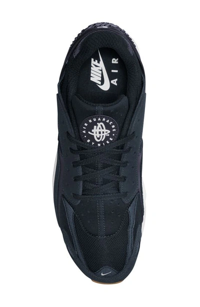Shop Nike Air Huarache Sneaker In Dark Obsidian/ White