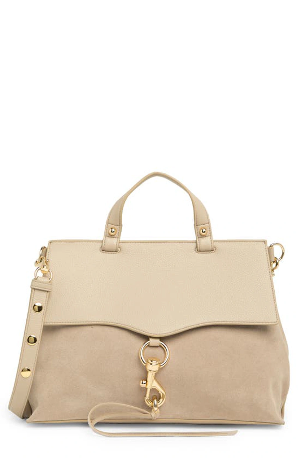 Rebecca Minkoff Keith Medium Satchel Bag In Sand Dune ModeSens