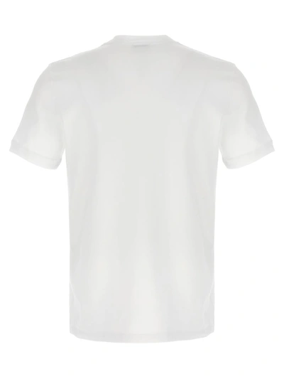 Shop Dolce & Gabbana Logo Embroidered T-shirt In White