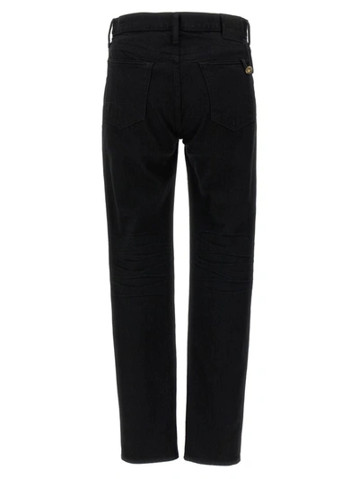 Shop Tom Ford Denim Jeans In Black