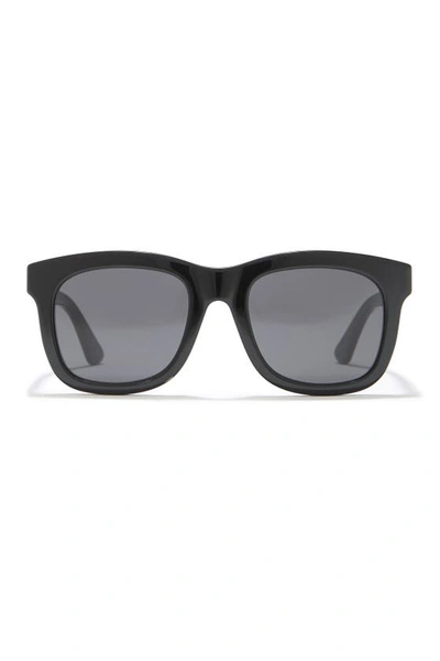 Gucci 52mm Square Sunglasses In Black Black Grey