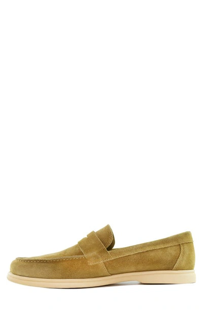 Shop Marc Joseph New York Veneto Loafer In Beige Suede