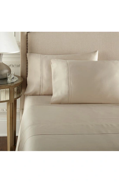 Pure Parima Yalda 400 Thread Count Sheet Set In Tan