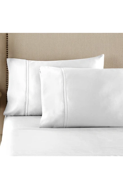 Pure Parima Yalda 400 Thread Count Sheet Set In White