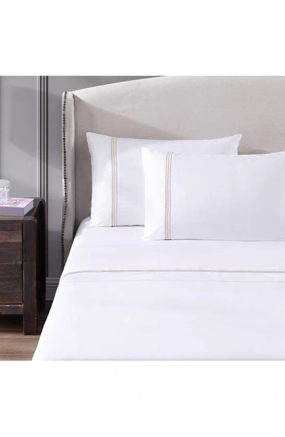 Pure Parima Triple Luxe Sateen Sheet Set In Gold
