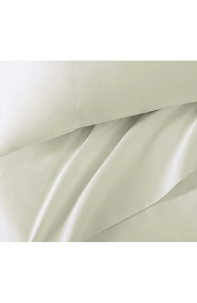 Shop Pure Parima 500 Thread Count 100% Certified Egyptian Cotton Sateen Ultra Sateen 4-piece Sheet Set In Ivory