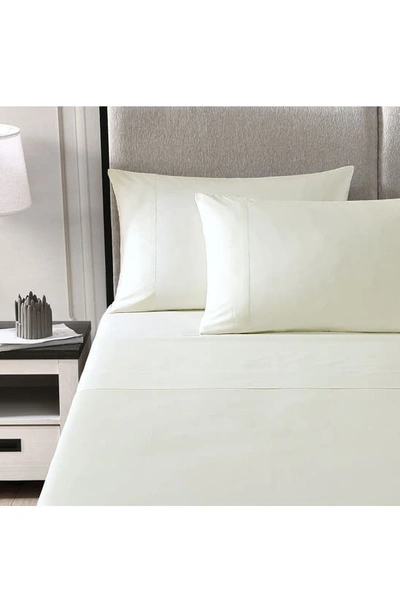 Pure Parima Set Of 2 Ultra 400 Thread Count Sateen Pillowcases In Ivory
