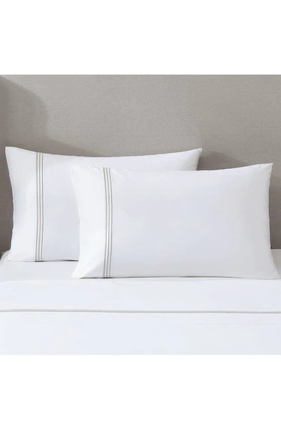 Shop Pure Parima Triple Luxe Sateen Sheet Set In Nickel