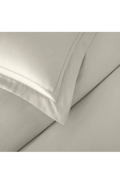 Shop Pure Parima Yalda 100% Cotton 400 Thread Count Duvet Cover Set In Linen