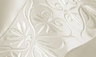 Shop Pure Parima Ariane Sheet Set In Ivory