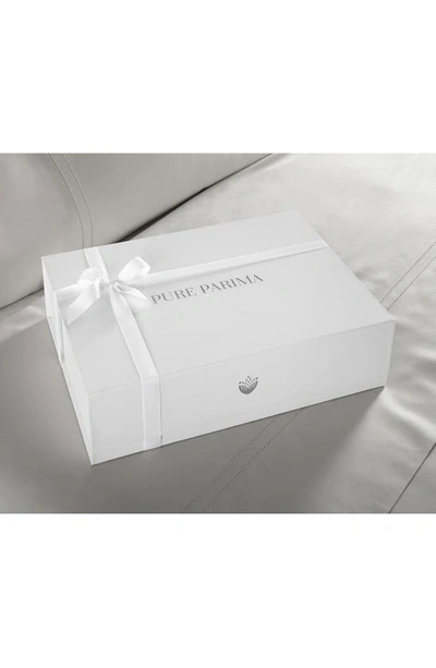 Shop Pure Parima Ariane Sheet Set In Grey