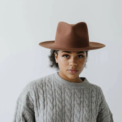 Shop Gigi Pip Women's Zephyr Rancher Hat In Brown