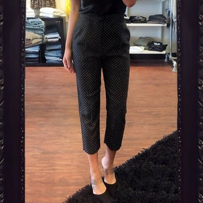 Elliatt Galaxy Polka Dot Pant In Black/white In Multi