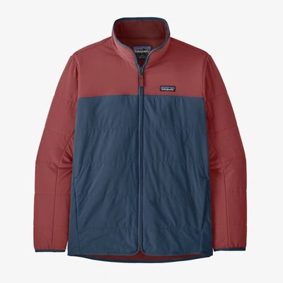 Shop Patagonia Pack In Jacket In Tidepool Blue In Red
