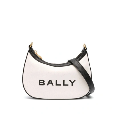 Shop Bally Bags In Neutrals/black