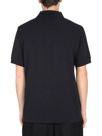 Shop Raf Simons Fred Perry X  Polo With Logo In Black