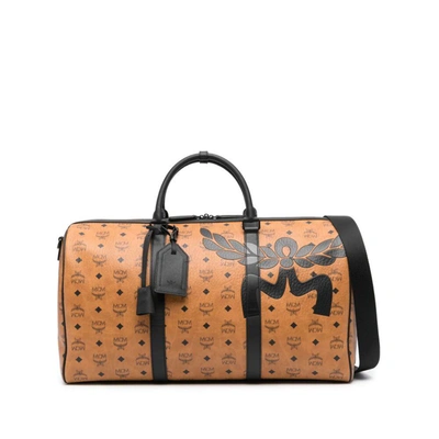 Shop Mcm Bum Bags In Brown/black