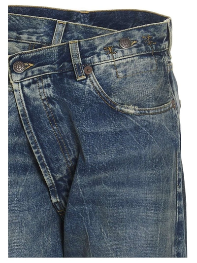 Shop R13 'cross Over' Jeans In Blue