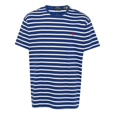 Shop Ralph Lauren T-shirts In Blue/white