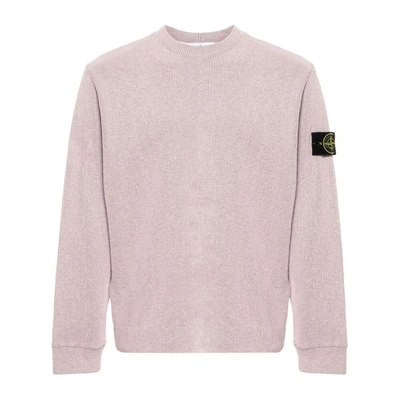 Shop Stone Island Sweatshirts In Pink