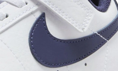 Shop Nike Kids' Blazer Low '77 Low Top Sneaker In White/ Football Grey/ Navy