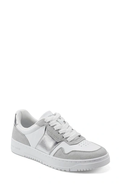 Shop Easy Spirit Merci Sneaker In Grey/ White
