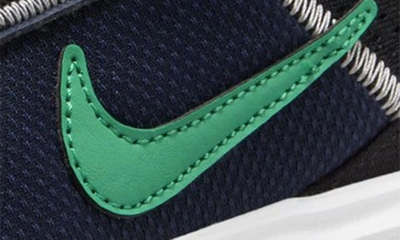 Shop Nike Kids' Air Max Intrlk Lite Sneaker In Navy/ Black/ White/ Green