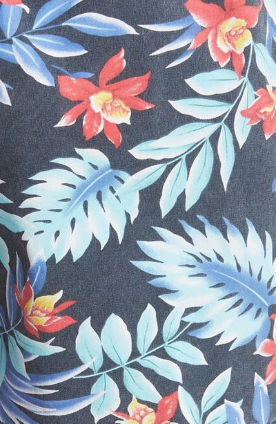 Fair Harbor The Bungalow Swim Trunks In Midnight Palms