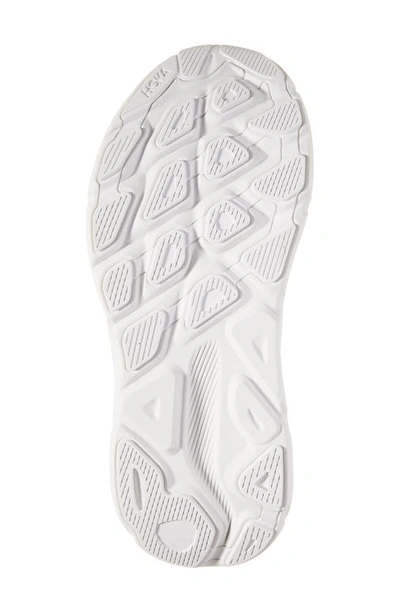 Shop Hoka Clifton 9 Running Shoe In White/ White