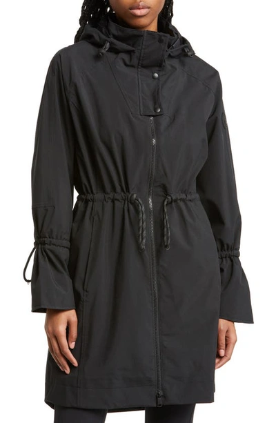 Shop Lole Piper Waterproof Oversize Rain Jacket In Black Beauty