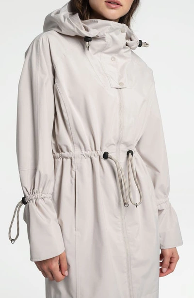 Lole Piper Waterproof Oversize Rain Jacket In Abalone