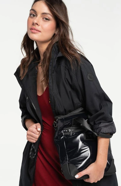 Lole Piper Waterproof Oversize Rain Jacket In Black Beauty