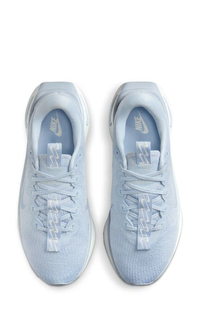 Shop Nike Motiva Road Runner Walking Shoe In Light Armory Blue/ Photon Dust