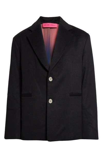 Shop The Elder Statesman Rima Relaxed Fit Wool & Cashmere Sport Coat In Black