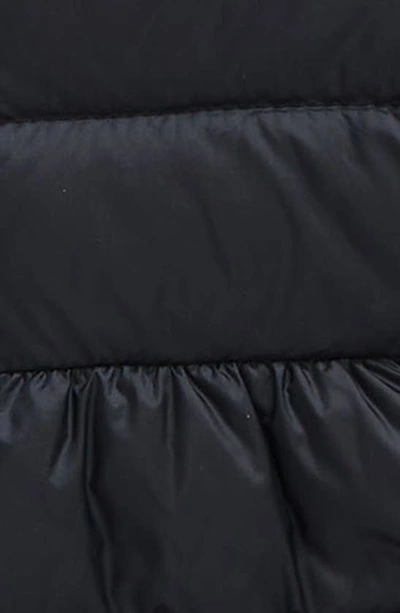 Moncler Kids' Joelle Quilted Down Coat In Blue Navy