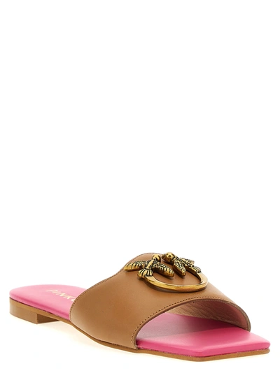 Shop Pinko Marli 01 Sandals Beige