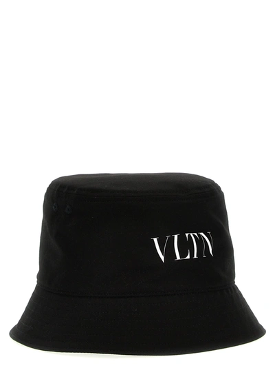 Shop Valentino Vltn Hats White/black
