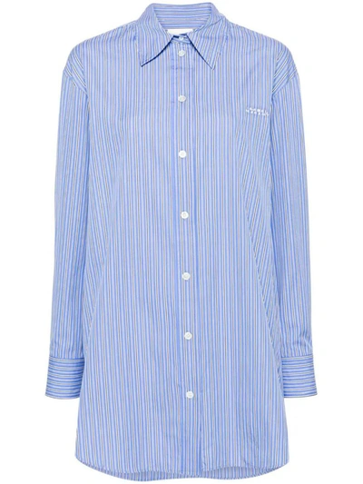 Shop Isabel Marant Cylvany Shirt Clothing In Blue